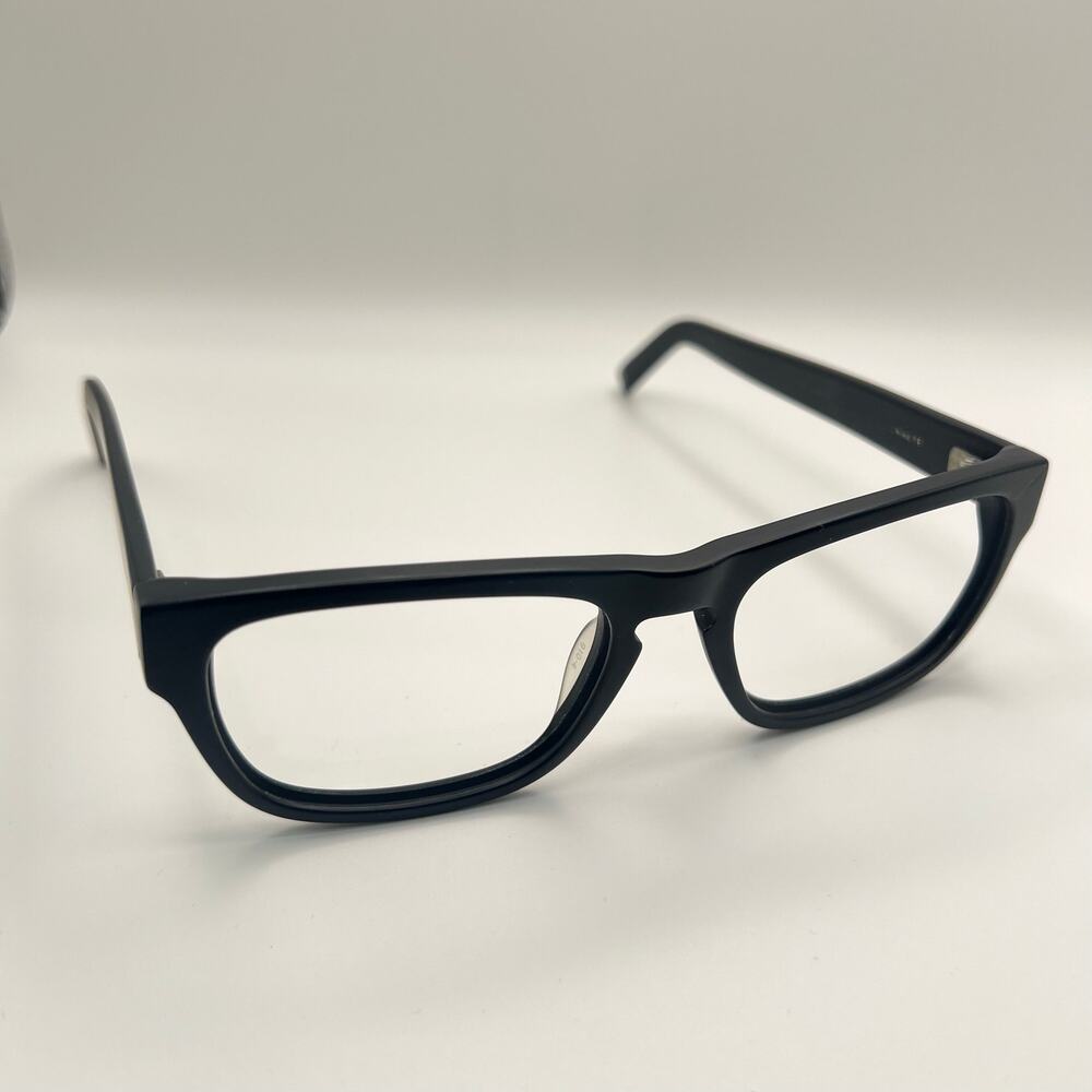 Warby Parker Roosevelt T 101 Eyeglasses Matte Black Frames Only 54-18-145